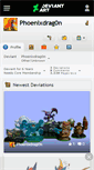 Mobile Screenshot of phoenixdrag0n.deviantart.com