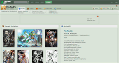 Desktop Screenshot of powrodrix.deviantart.com