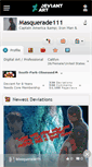 Mobile Screenshot of masquerade111.deviantart.com