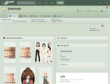 Tablet Screenshot of esoterically.deviantart.com