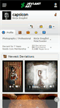 Mobile Screenshot of capsicon.deviantart.com