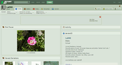 Desktop Screenshot of ladini.deviantart.com