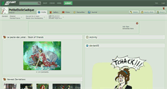 Desktop Screenshot of petiteetoilesadique.deviantart.com