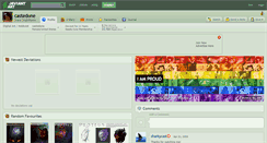 Desktop Screenshot of castedone.deviantart.com