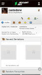 Mobile Screenshot of castedone.deviantart.com
