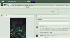 Desktop Screenshot of luxun.deviantart.com
