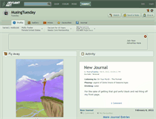 Tablet Screenshot of musingtuesday.deviantart.com