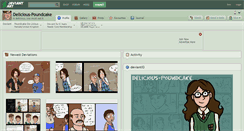 Desktop Screenshot of delicious-poundcake.deviantart.com