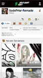 Mobile Screenshot of godofwar-remade.deviantart.com