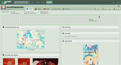 Desktop Screenshot of mereelizabetavale.deviantart.com