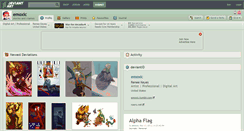 Desktop Screenshot of emoxic.deviantart.com