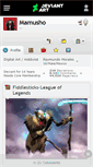 Mobile Screenshot of mamusho.deviantart.com
