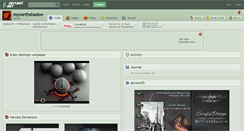 Desktop Screenshot of mynorthshadow.deviantart.com