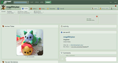 Desktop Screenshot of megafilthybee.deviantart.com