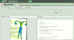 Desktop Screenshot of danaus-plexipus.deviantart.com
