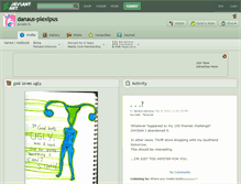 Tablet Screenshot of danaus-plexipus.deviantart.com