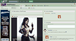 Desktop Screenshot of fansprincess.deviantart.com