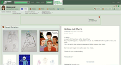 Desktop Screenshot of moonycat.deviantart.com