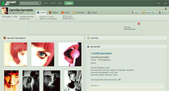 Desktop Screenshot of carmilla-karnstein.deviantart.com