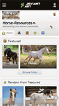 Mobile Screenshot of horse-resources.deviantart.com