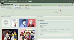 Desktop Screenshot of nebuneferuyaoi.deviantart.com