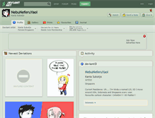 Tablet Screenshot of nebuneferuyaoi.deviantart.com