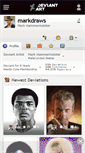 Mobile Screenshot of markdraws.deviantart.com