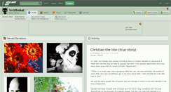 Desktop Screenshot of invisiblekat.deviantart.com