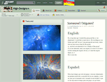 Tablet Screenshot of high-designs.deviantart.com