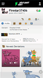 Mobile Screenshot of firestar37406.deviantart.com