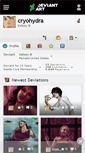 Mobile Screenshot of cryohydra.deviantart.com