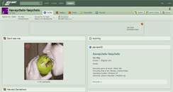 Desktop Screenshot of kawaychelo-yaoychelo.deviantart.com