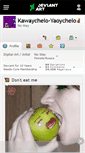 Mobile Screenshot of kawaychelo-yaoychelo.deviantart.com