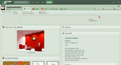 Desktop Screenshot of masteranimator.deviantart.com