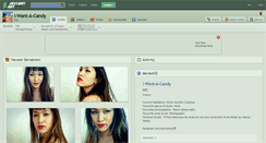 Desktop Screenshot of i-want-a-candy.deviantart.com