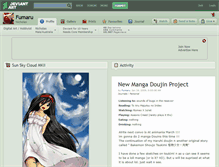 Tablet Screenshot of fumaru.deviantart.com