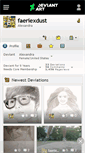 Mobile Screenshot of faeriexdust.deviantart.com