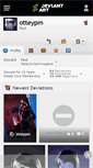 Mobile Screenshot of otteypm.deviantart.com