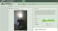 Desktop Screenshot of openartists.deviantart.com