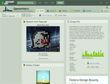 Tablet Screenshot of openartists.deviantart.com