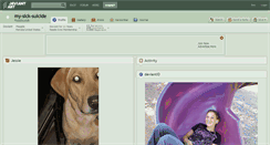 Desktop Screenshot of my-sick-suicide.deviantart.com