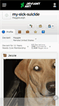 Mobile Screenshot of my-sick-suicide.deviantart.com