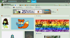 Desktop Screenshot of angelsqurral.deviantart.com