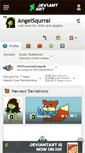 Mobile Screenshot of angelsqurral.deviantart.com