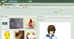 Desktop Screenshot of goguro-kuromu.deviantart.com