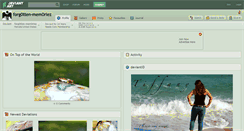 Desktop Screenshot of forg0tten-mem0riez.deviantart.com