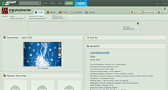Desktop Screenshot of angrykeyboarder.deviantart.com