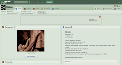 Desktop Screenshot of majase.deviantart.com