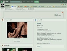 Tablet Screenshot of majase.deviantart.com