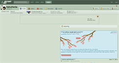 Desktop Screenshot of natsupanda.deviantart.com